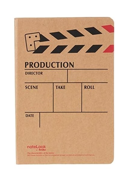 Scrikss Production Çizgili Defter Sarı A5