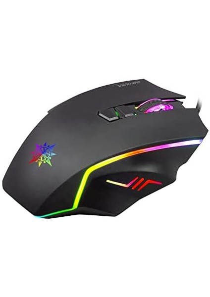 IMG-344T Rgb 6 LED 7200DPI 8d Macro Keys Professional Gamıng Mouse