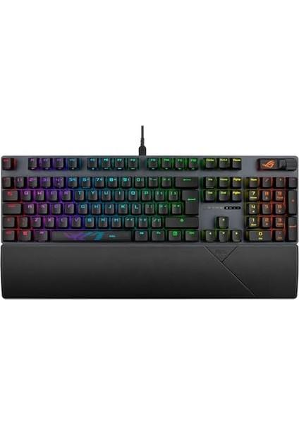 Rog Strıx Scope Iı Tükçe Tuş Dizilimi Rog Nx Snow Mekanik Swıtch Aura Sync Rgb ve Bilek Desteği
