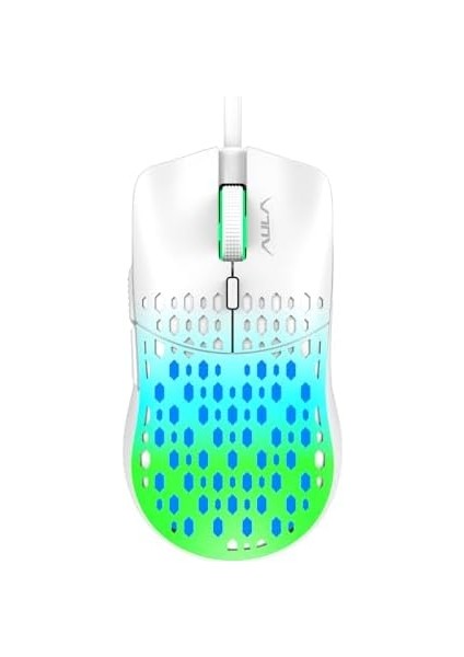 S11 Pro 3600DPI Rgb Optik Gaming Mouse Yeşil