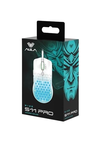 S11 Pro 3600DPI Rgb Optik Gaming Mouse Yeşil