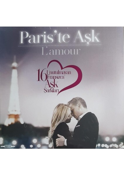 Yonca Paris'te Aşk - L'amour - V/a Mouskourı Macıas Montand Dalıda Moreno Pıaf Aznavour Brel (2024) - Lp Compılatıon Sıfır Plak