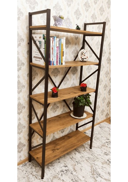 Dekoratif Ahşap Kitaplık Antlantik Çam 90 x 180 cm 023 modelleri