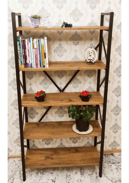 Dekoratif Ahşap Kitaplık Antlantik Çam 90 x 180 cm 023 fırsatları