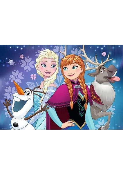 90747 Frozen 2'li 24 Parça Yapboz