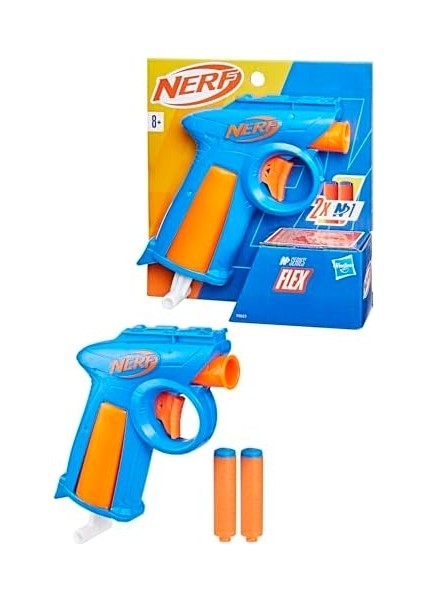 N Serisi Flex Dart Tabancası, Yalnızca Nerf N Serisi Dart Tabancalarıyla Uyumlu 2 Adet Nerf N1 Dart