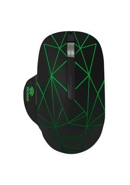 IWM-551T Rechargeable 4 LED Illumınated Sılent Type-C &usb Wıreless Mouse