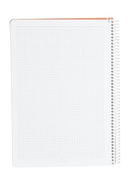 Pp Kapak Bicolor Sprli Defter 100YP Kareli