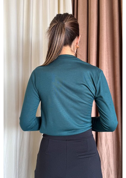 Kadın Drapeli Uzun Kol Bluz 6227 fırsatları