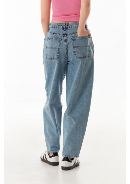 Fermuarlı Şalvar Jean Pantolon fırsatları