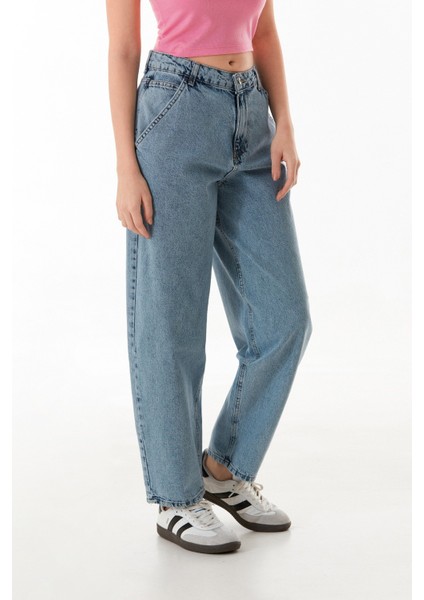 Fermuarlı Şalvar Jean Pantolon indirimleri