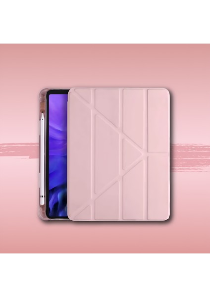 iPad 10. Nesil 2022 10.9” / 11. Nesil A16 2025 11” Uyumlu Kalem Bölmeli Uyku Modlu Akıllı Kılıf