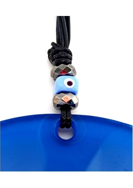 Cam Nazar Boncuklu Mavi Renk 20 Santimetre El Yapımı Duvar Süsü Tdrtr fiyatları