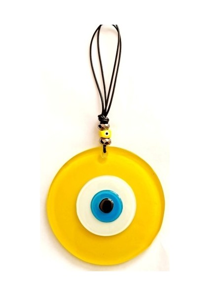 Nazar Boncuklu 12 Santimetrelik Sarı Duvar Süsü Hediyelik Eşya Tdrtr fiyatları