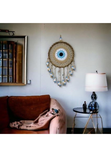 Örgülü Duvar Süsü Capucino Kahvesi Duvar Süsü Boncuklu Tdrtr fiyatları