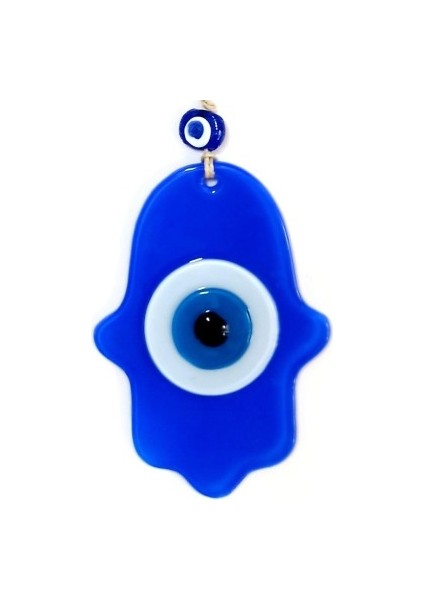 Nazar Boncuklu Mavi Renk Fatma Ana Bereket Eli Cam Duvar Süsü Tdrtr modelleri