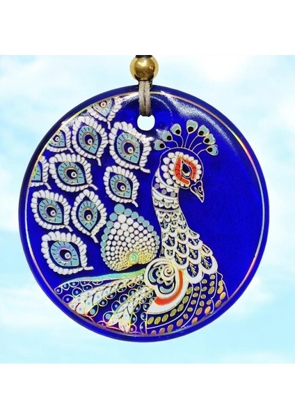 Tavus Kuşu Şekilli Yaldızlı Duvar Süsü Cam Hediyelik Dekor Tdrtr fırsatları