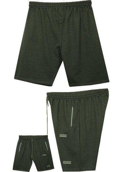 Erkek Büyük Beden Battal Boy 110 - 150 Kilo Arası Için Uygun Likralı Penye Şort modelleri