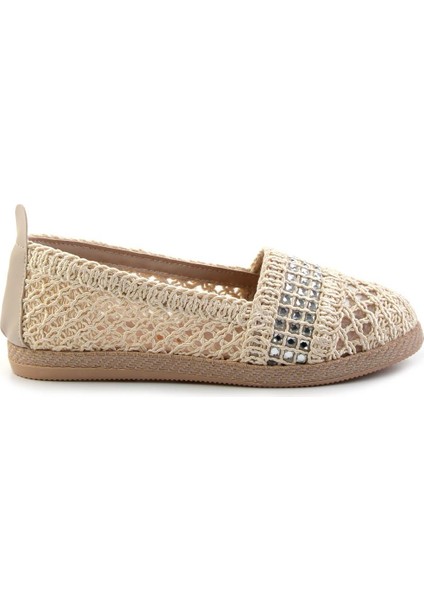 Beyaz Kadın Espadril K01823123787
