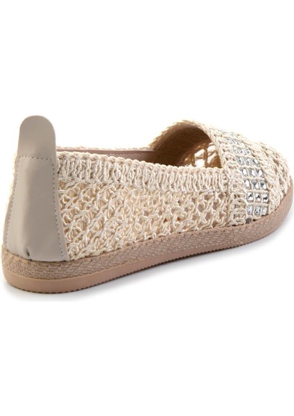 Beyaz Kadın Espadril K01823123787 fırsatları