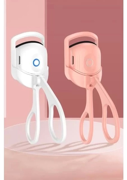 Kirpik Kıvırıcı Isıtıcılı Sabitler Kıvırır Şekillendirir - Şarjlı