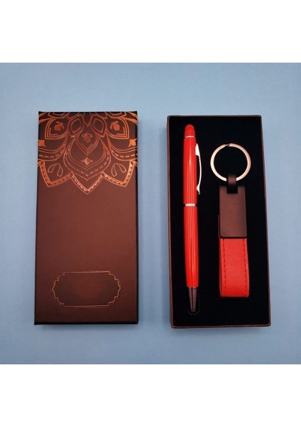 Kırmızı Anahtarlık ve Kalem Tdrtr fiyatları