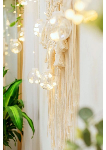 Ampul Top Perde LED Işık Dekoratif Dilek Topu Fişli Animasyonlu,gün Işığı,ışıklı Top LED fiyatları