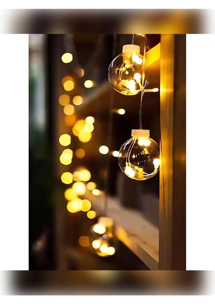 Ampul Top Perde LED Işık Dekoratif Dilek Topu Fişli Animasyonlu,gün Işığı,ışıklı Top LED indirimleri