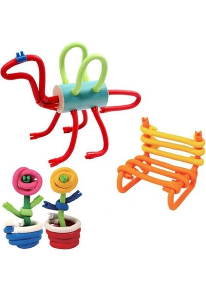 Nessiworld Babygo Yapıcı Bükme Oluşturma 3D Yapım Seti