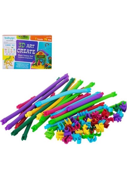 Nessiworld Babygo Yapıcı Bükme Oluşturma 3D Yapım Seti