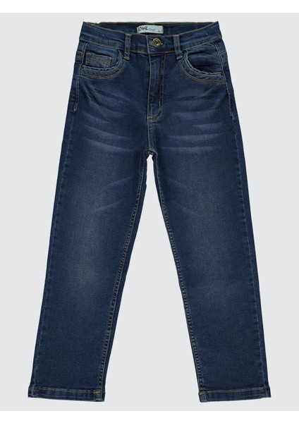 Civil Boys Basic 5 Cep 6-9 Yaş Pantolon Koyu Mavi