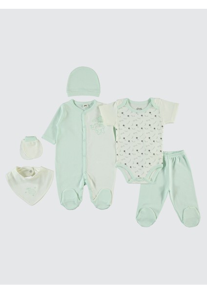 Kız Bebek 6'lı Zıbın Takımları 0-1 Ay Mint