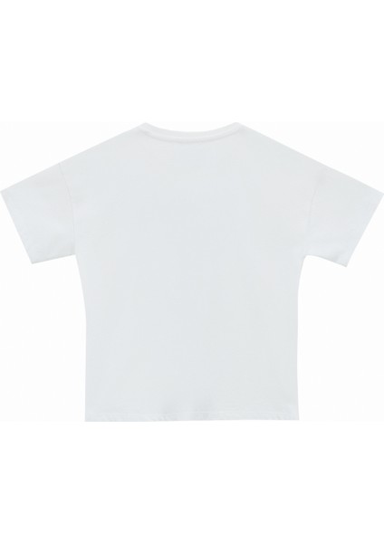 Baskılı Ekru Kadın T-Shirt J5SG-TST7503 fiyatları