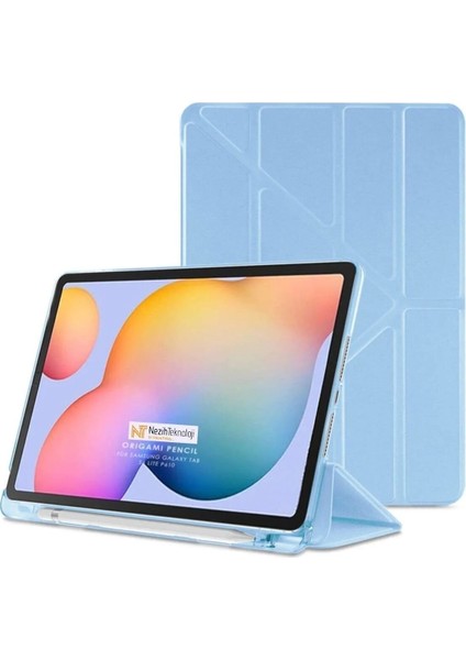 iPad Uyumlu 10.2 (7. 8. 9.nesil) 2020/2021 Uyumlu Kalem Bölümlü Uyku Modlu Katlanabilir Akıllı Kılıf