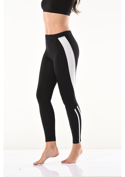 Beruflic Şeritli Kadın Tayt 0591