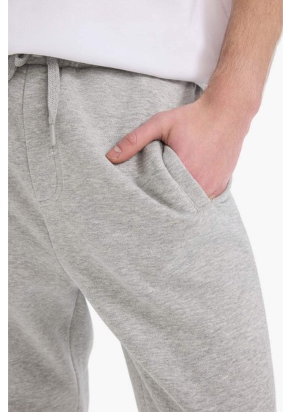 Regular Fit Fleto Cepli Düz Paça Kalın Eşofman Altı D7601AX25SP indirimleri