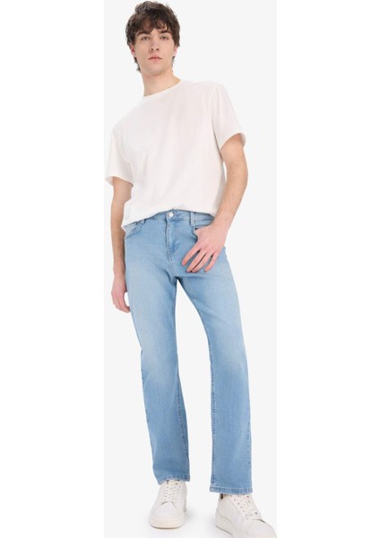 Sergio Regular Fit Normal Kalıp Normal Bel Boru Paça Jean Pantolon E2734AX25SP fiyatları