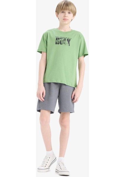 Erkek Çocuk Beli Lastikli Şort E6892A825SM modelleri