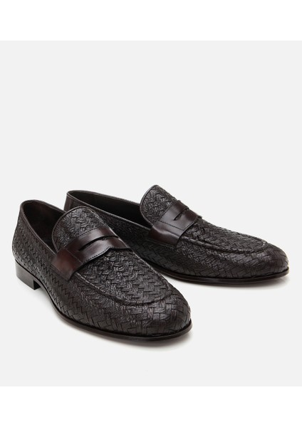 Masters 02ayh303180a480 Erkek Deri Kahverengi Yumuşak Dokulu Klasik Loafer fiyatları