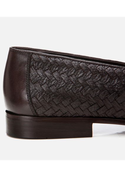 Masters 02ayh303180a480 Erkek Deri Kahverengi Yumuşak Dokulu Klasik Loafer fırsatları