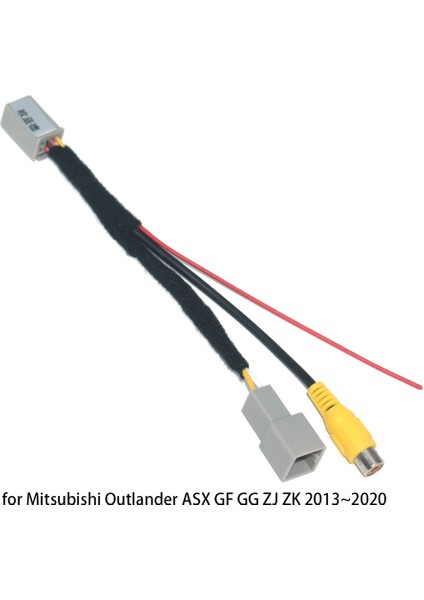 Araba Dikiz Kamera Rca Video Ters Kamera Dönüştürme Kablosu Adaptörü Mitsubishi Outlander Için Asx Gf Gg Zj (Yurt Dışından)