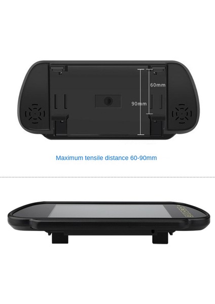 Inç Araba LCD Ayna Monitörü Park Ekranı 2 Av Girişi Arka Görüş Geri Vites Kamerası Için Otomatik Ekran Yardımı (Yurt Dışından) modelleri