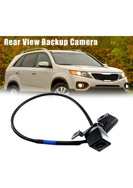 Araba Dikiz Kamera Ters 95760-2P200 Kia Sorento 2009-2012 Için Park Yardımı Geri Görüş Kamerası 957602P200 957602P201 (Yurt Dışından)