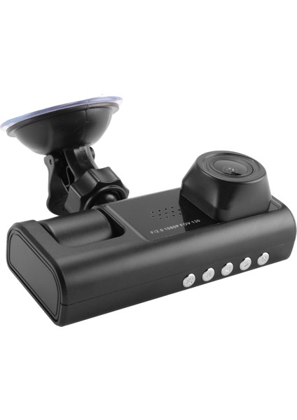 3 Kamera Lensi Araba Dvr 3 Kanallı Araç Kamerası Hd 1080P Ön ve Arka Iç Dashcam Video Kaydedici Gece Görüşü (Yurt Dışından)