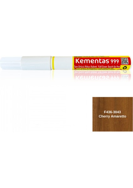 Tam Örtücü Rötuş Kalemleri F436-3043 Cherry Amaretto Tam Örtücü Rötuş Kalemi