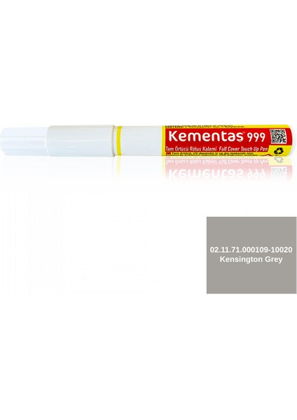 Tam Örtücü Rötuş Kalemleri 02.11.71.000109-10020 Kensington Grey Rötuş Kalemi