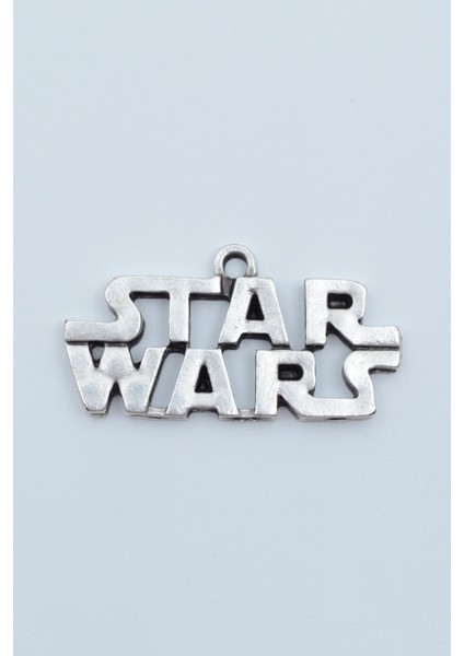 Star Wars Kolye Ucu - Antik Gümüş Kaplama - Kod:71