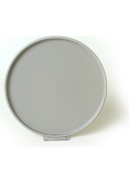 Mat Gri Stackable Servis Tabağı 27 cm 6 Adet 995