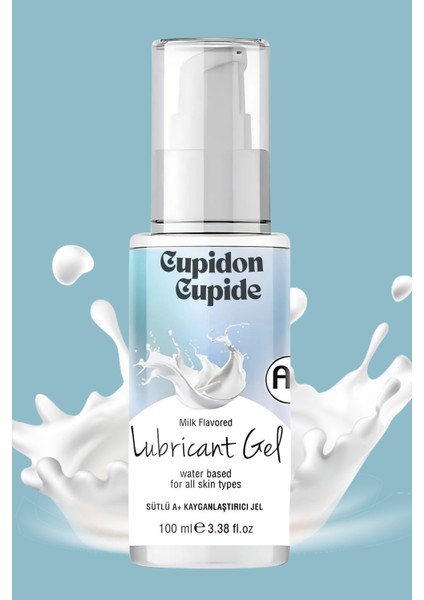 Basmalı Kapak Su Bazlı Süt Aromalı Jel 100 ml