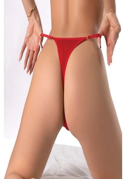 Passion Altın Zincir Detaylı Kırmızı Tanga fiyatları